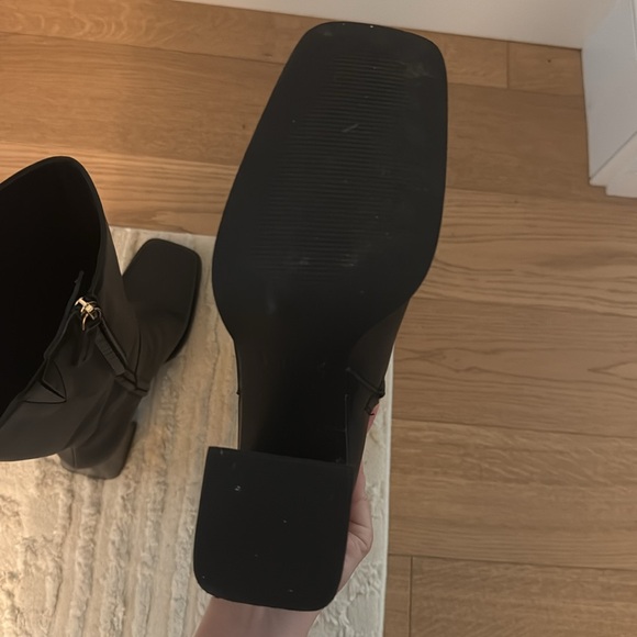 Feners black leather boots - Picture 5 of 5